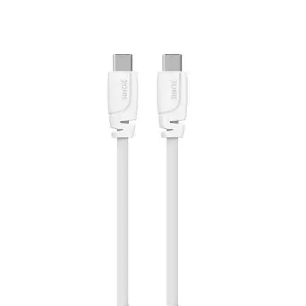 sinox Pro SXI 06461 Mobility 3.1 USB-C Verbindungskabel   USB-C Verbindungskabel für MacBook 1.00m weiß