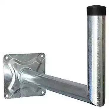 XmediaSat 050015 - 70cm Sat-Wandhalterung - Wandabstand: 70 cm,  H:  30 cm Ø: 48 mm feuerverzinkt rostfrei