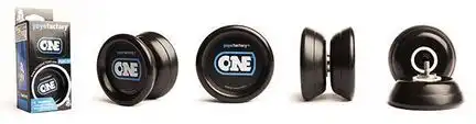 YoYoFactory One schwarz Ø 53 mm B 30 mm 58 g 