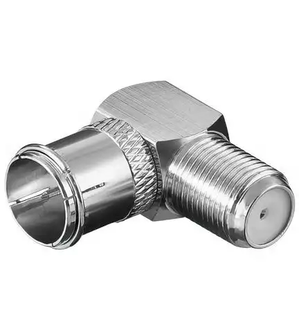 Winkelübergang F-Stecker auf F-Kupplung Quickversion