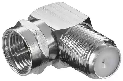 Winkelübergang F-Stecker auf F-Kupplung