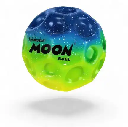 11111Waboba Undersea Moon Ball – am Höchsten Springender Gummiball – Patentiertes Original-Design – Ballkrater Erzeugen beim Aufprall EIN knallendes Geräusch – Leicht Greifbar – Flummies für Kinder. - 65mm