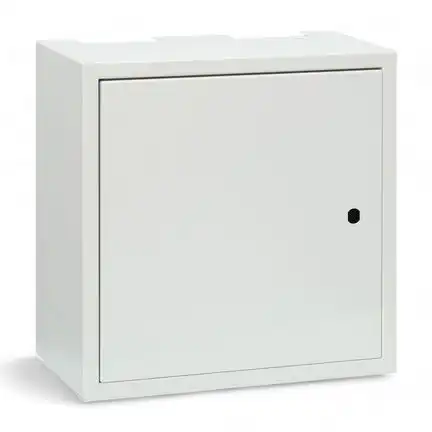 Kaltec MS 44-LB Antennenschrank mit 4-fach Verriegelung H400xB400xT200 mm ohne Lochblech-Montageplatte