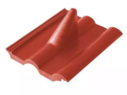 Dachpfanne Elastik B001 Frankfurter / Finkenberger ziegelrot Kunststoffpfanne