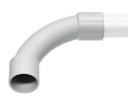 M20 PVC Rohrbogen 90° für Stangenrohr | Leerrohr | Kabelkanal XmediaSat für Stangenrohr