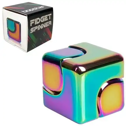Fidget Spinner Cube mehrfarbig 