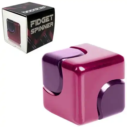 Fidget Spinner Cube pink 