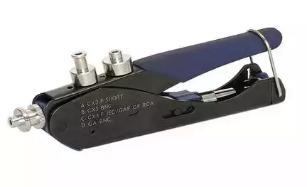 Cabelcon CX3 MINI/RG59/6 98029075  Multimedia Compression Tool,  Verpresswerkzeug / Kompressionszange
