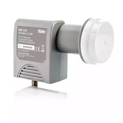 Unicable-LNB - Fuba DEK 124 3D & 4K ready für 24 Teilnehmer