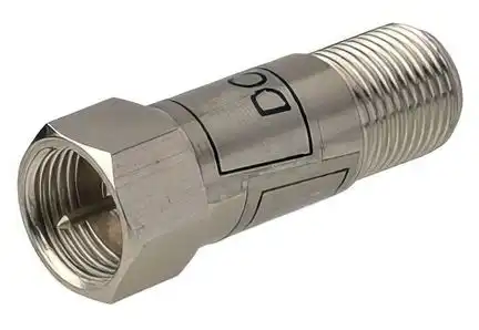Transmedia FR10 DC Blocker ( F-Buchse auf F-Stecker )