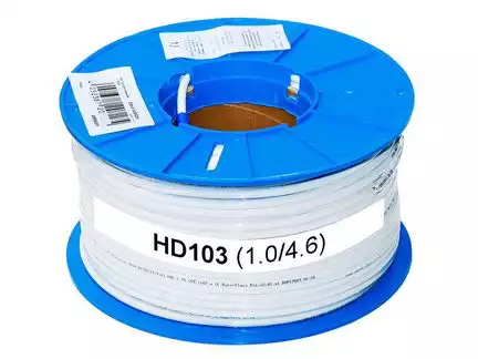 Antennenkabel - Ören HD 103 6.8 mm Class A+ weiß Sat Kabel Meterware
