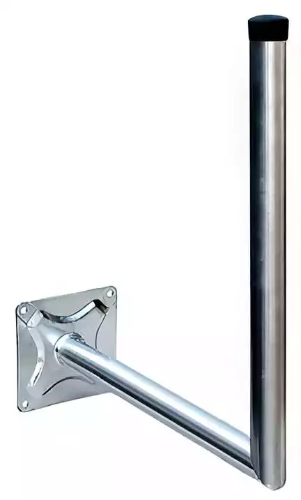 XmediaSat 050014 - 60cm Sat-Wandhalterung - Wandabstand: 60 cm,  H:  60 cm Ø: 48 mm feuerverzinkt rostfrei