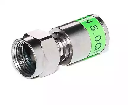 Cabelcon F-Stecker / F-Kompression-Stecker 5.0 mm short Cabelcon CX3 5.0