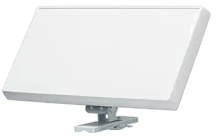 2 Teilnehmer Flachantenne Selfsat H30D2-TWIN   2 Anschlüsse weiß