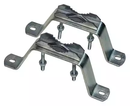 10cm Sat Mauerhalterset / Masthalter - XmediaSat TR10   Wandabstand: 10 cm feuerverzinkt Wandabstandshalter rostfrei