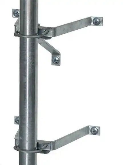 40cm Sat Mauerhalterset / Masthalter - XmediaSat TR40   Wandabstand: 40 cm feuerverzinkt Wandabstandshalter rostfrei