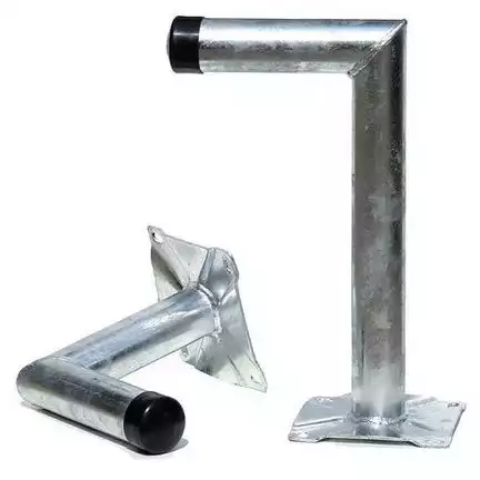 XmediaSat 14526 - 25cm Sat-Wandhalterung - Wandabstand: 25 cm,  H:  25 cm Ø: 48 mm feuerverzinkt rostfrei