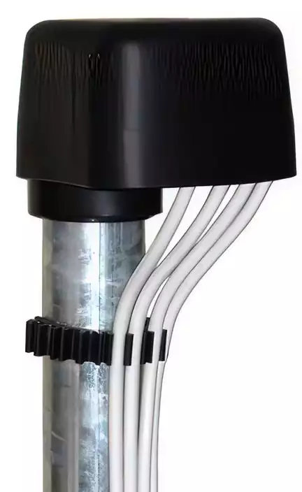 Mastkappe für Antennenmasten MKTOP TOP-Kabeldurchführung,  für 48/50 mm und 60 mm Masten