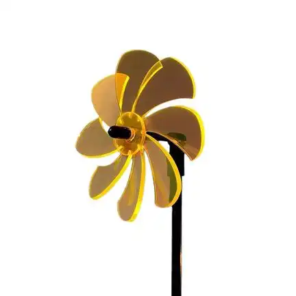 Elliot Lichtzauber - Sonnenfänger Sonnenfänger Lichtzauber - Windrad/stehendes Windspiel 12 cm inkl. 12 cm inkl. 100 cm Stab orange