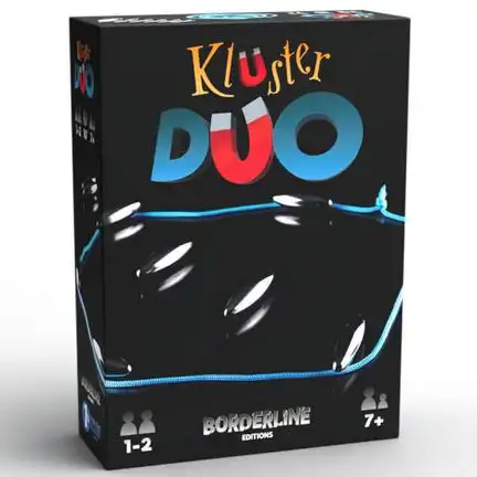 Borderline Editions KLUSTER DUO - das Magnetspiel - für Jung und Alt Kluster DUO